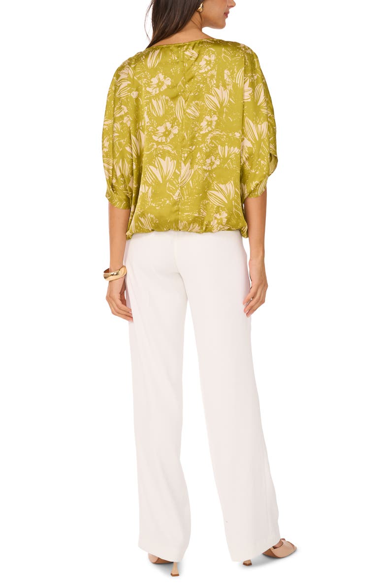 Vince Camuto Botanical A-Line Top, Alternate, color, 