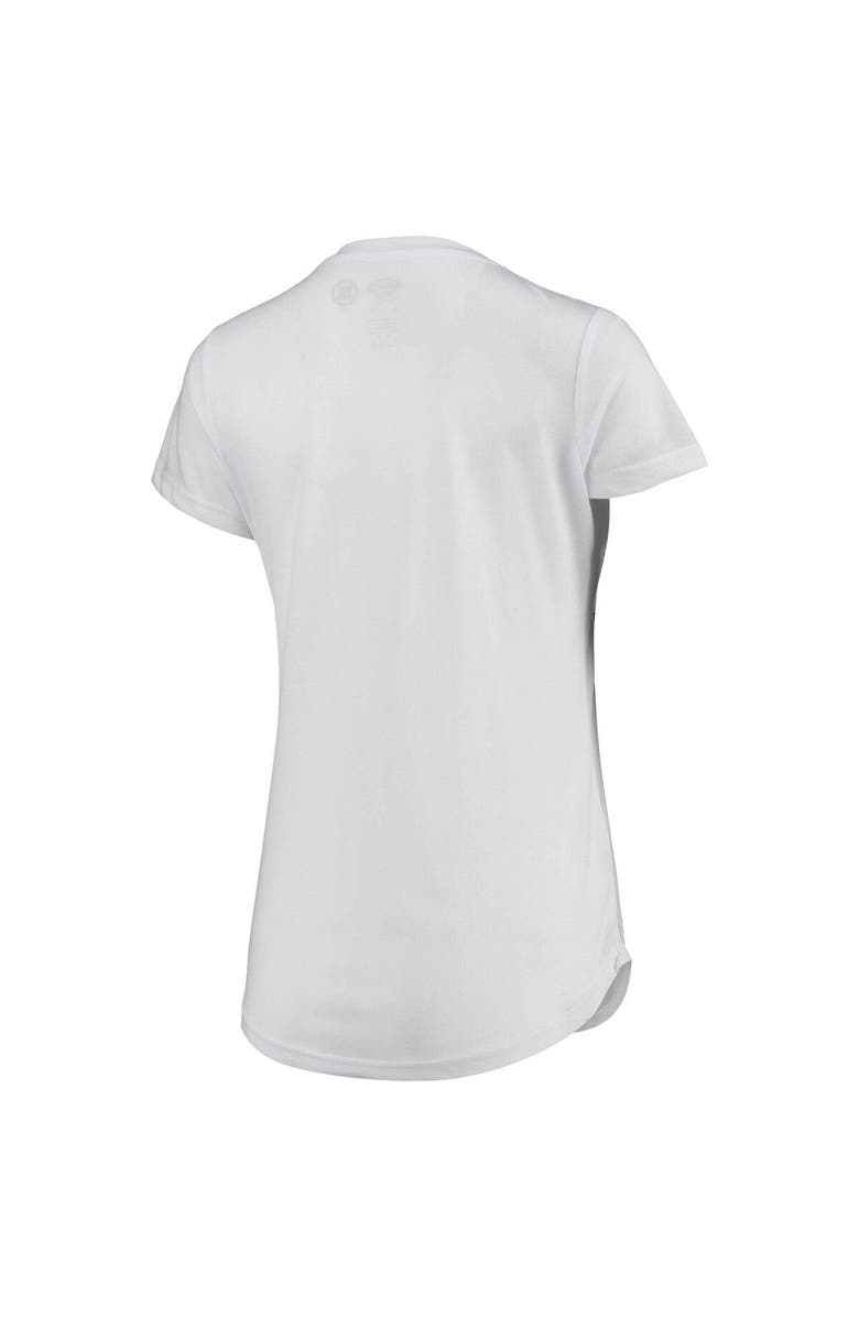 CONCEPTS SPORT Women's Concepts Sport White/Charcoal New York Islanders Sonata T-Shirt & Leggings Set, Alternate, color, 