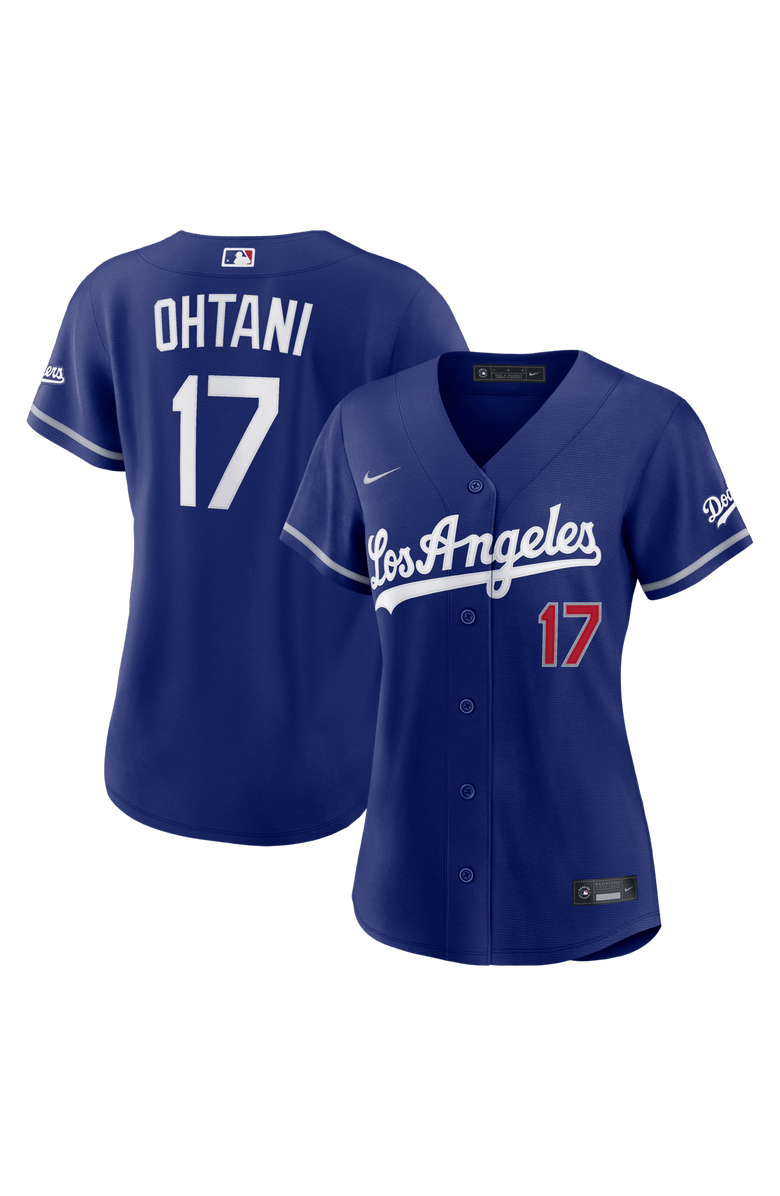Nike Women's Nike Shohei Ohtani Royal Los Angeles Dodgers Alternate Stadium Jersey, Main, color, Deep Royal