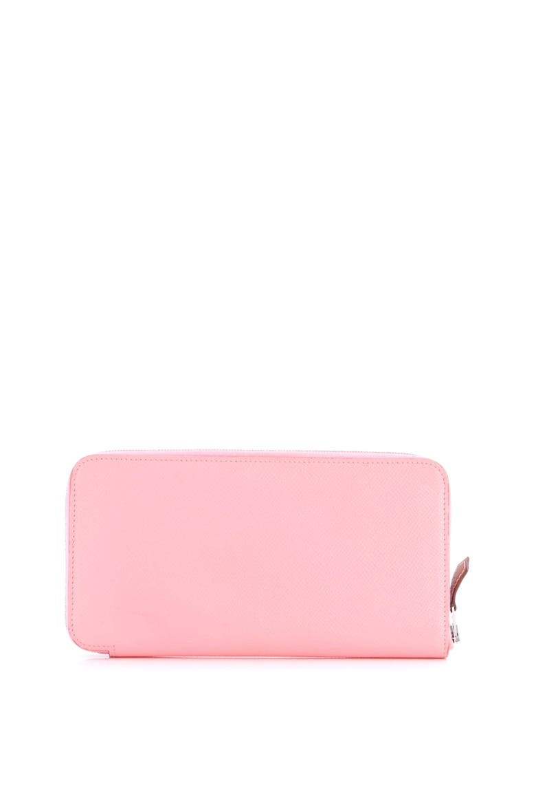 Azap Zip Around Wallet Silk'in Epsom Long, Alternate, color, Rose Confetti