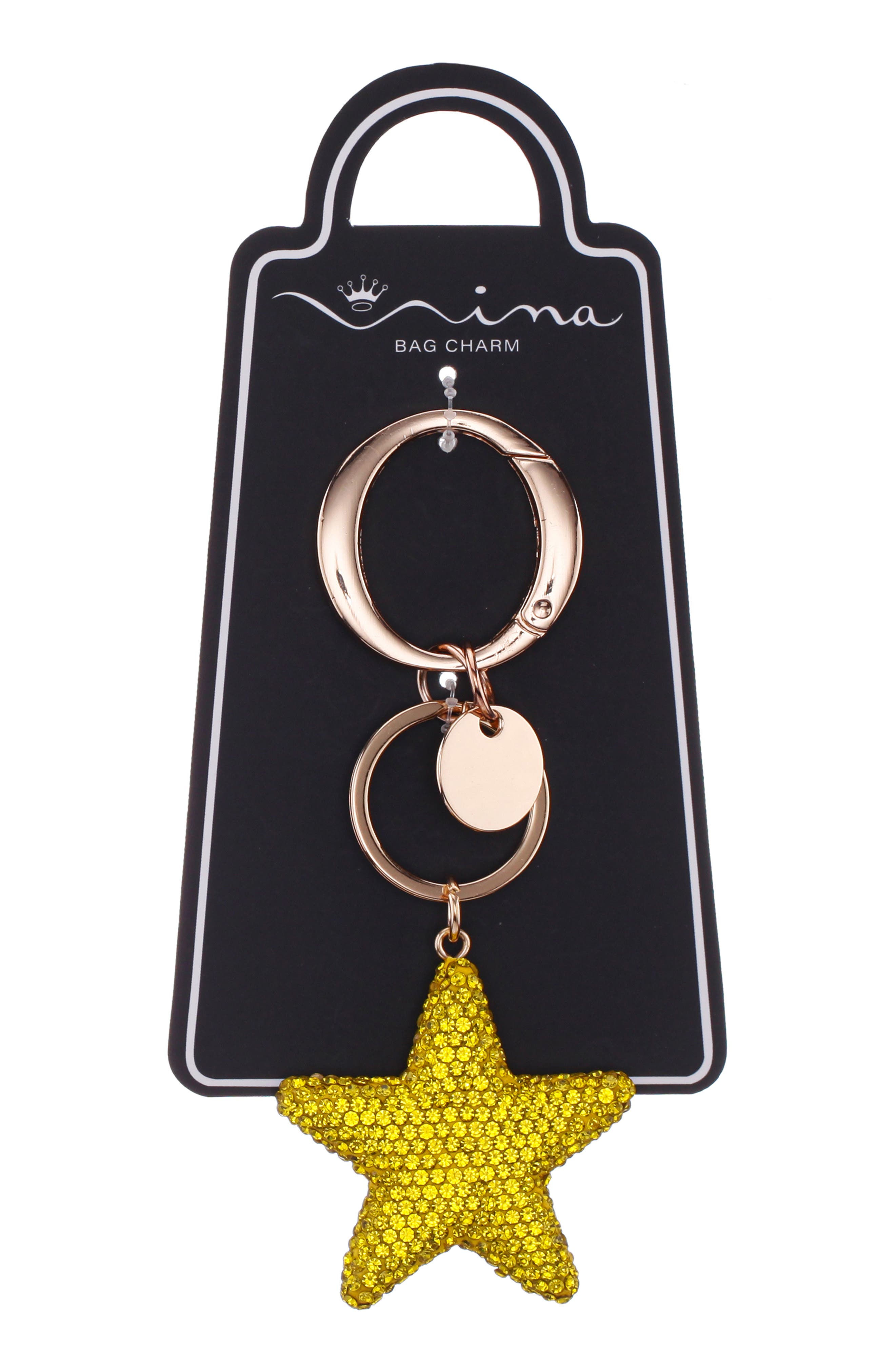 Crystal Embellished Star Bag Charm (Women) | Nordstrom