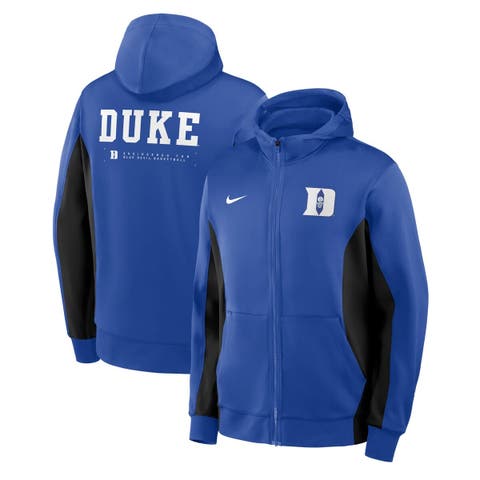 Men's Nike Royal/Black Duke Blue Devils Dri-FIT Game Full-Zip Hoodie Jacket