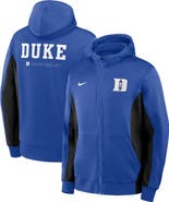 Nike Men's Nike Royal/Black Duke Blue Devils Dri-FIT Game Full-Zip Hoodie Jacket