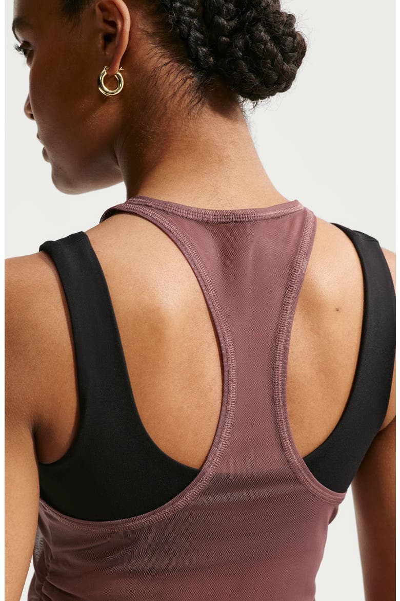 Sheer Racerback Tank, Alternate, color, TATTOO/ SAIL
