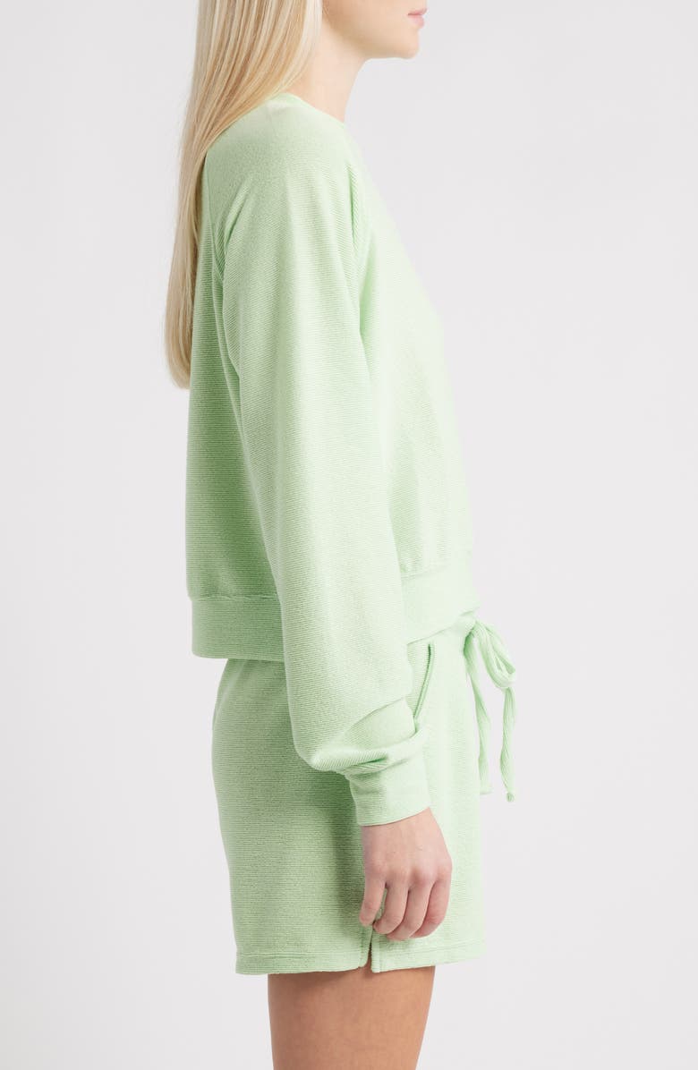 HAPPY CAMP3R Cloud Lounge Sweatshirt, Alternate, color, Mint