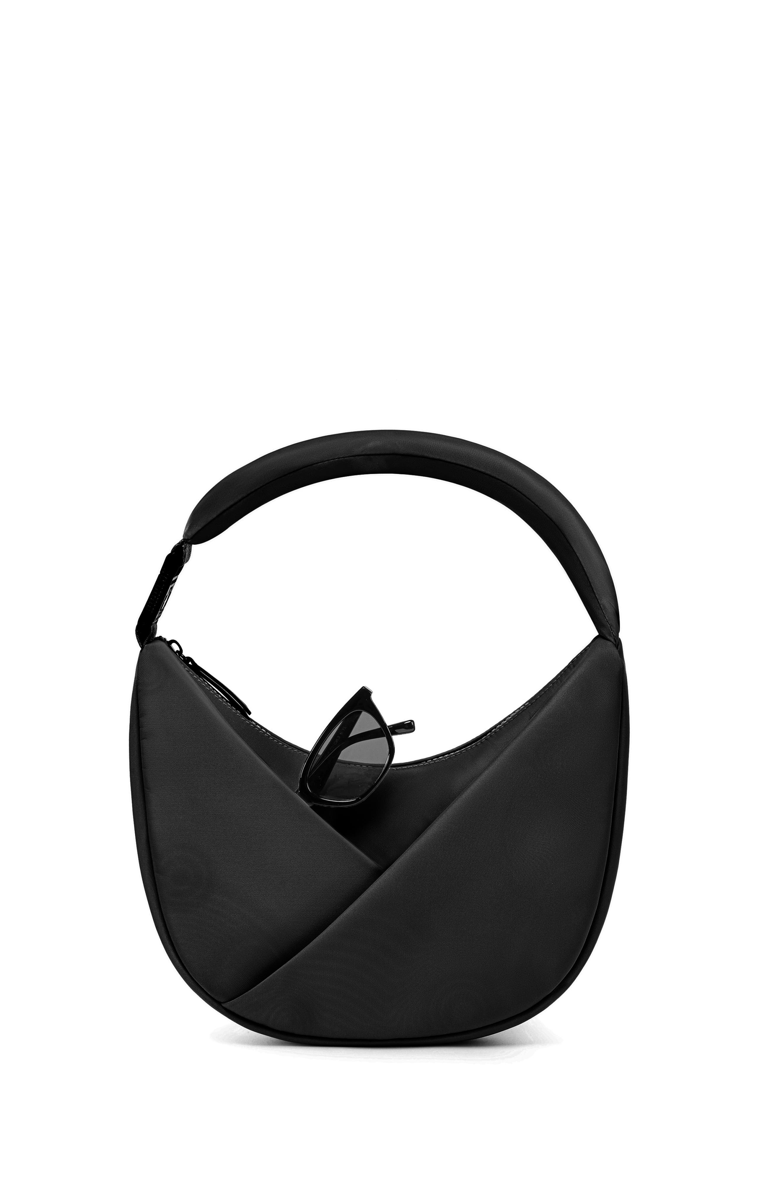 Lux and Nyx Origami Crescent Handbag Crossbody Bag For Women, Alternate, color, 