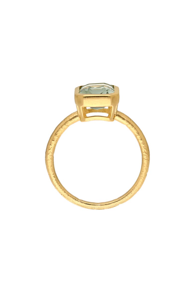 Green Quartz Solitaire Ring, Alternate, color, GREEN
