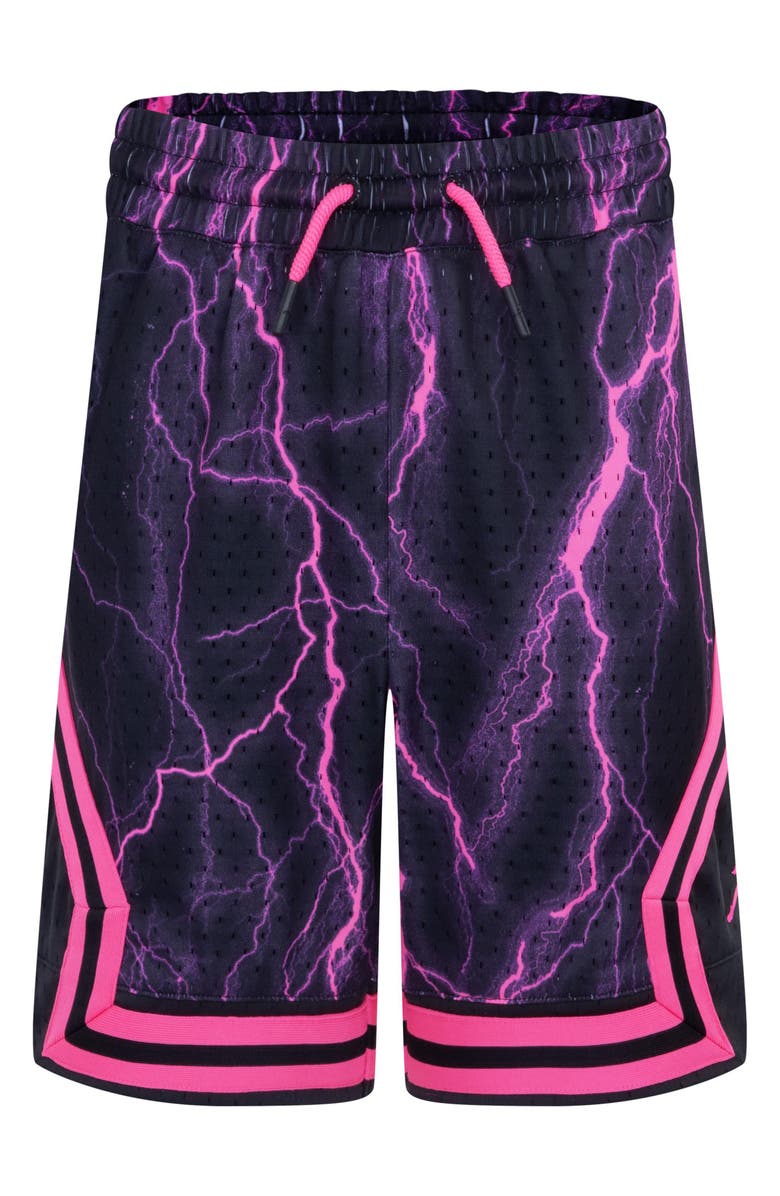 Jordan Kids' Dri-FIT Diamond Mesh Basketball Shorts, Main, color,