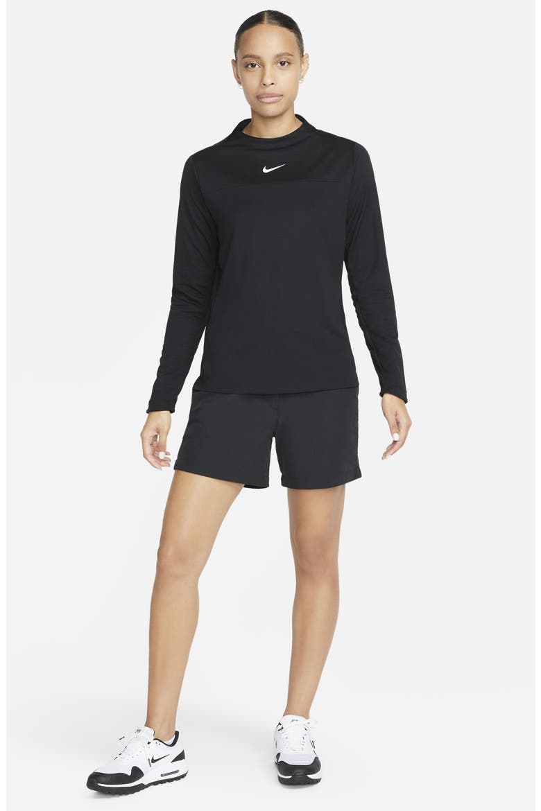 Dri-FIT UV Advantage Golf Top, Alternate, color, 010 BLACK/WHITE