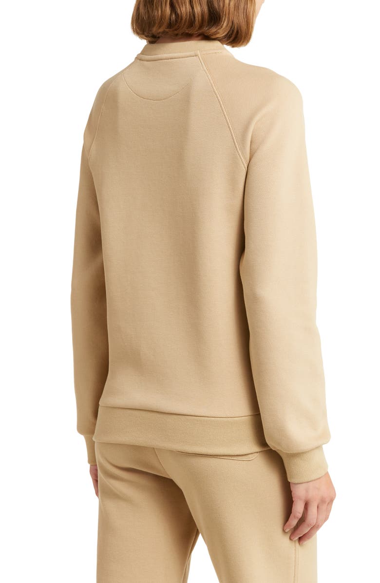 Lacoste x BANDIER Raglan Sleeve Piqué Sweatshirt, Alternate, color,