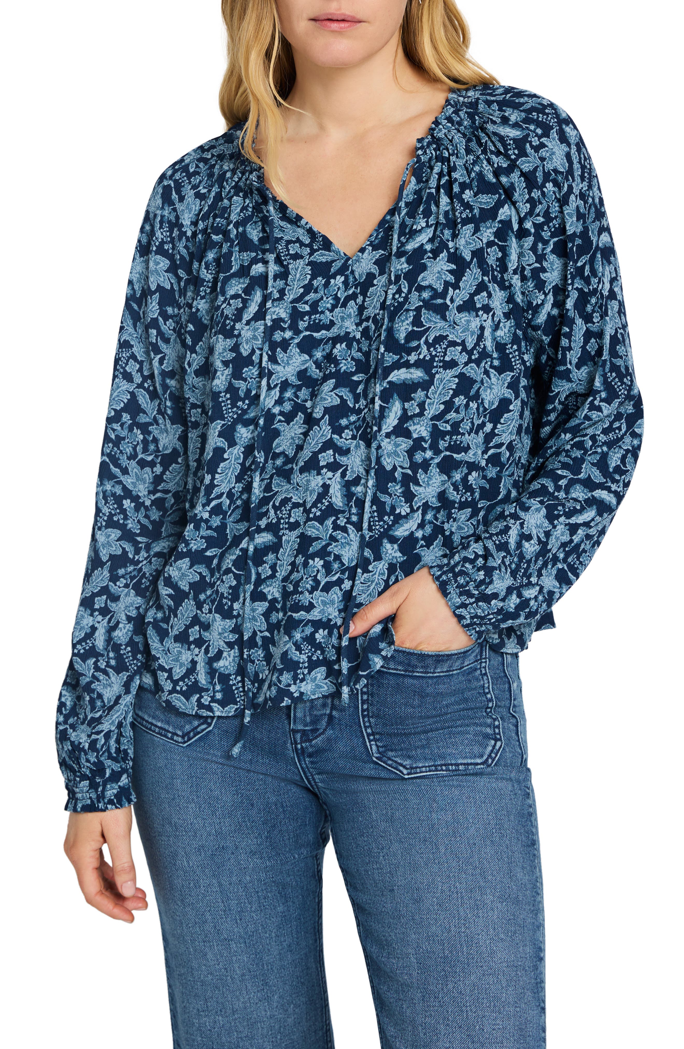 Emery Print Blouse