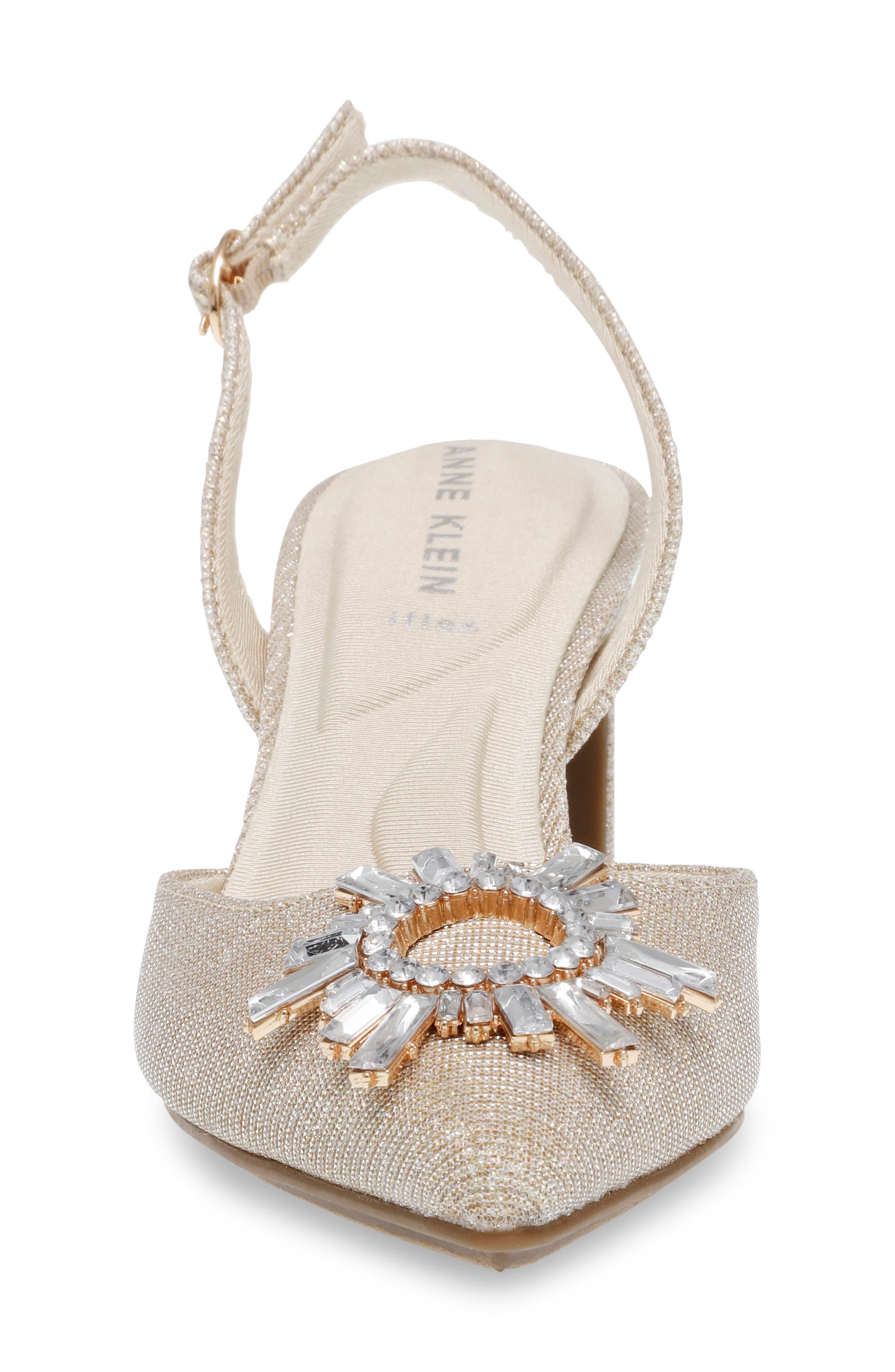 Billie Embellished Pump, Alternate, color, PLATINUM