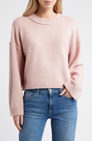 CITY BLUES Crop Sweater