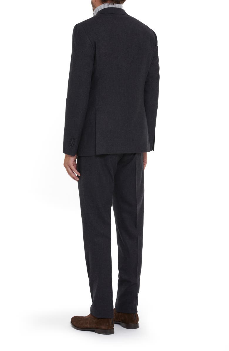 Boglioli Virgin Wool Flannel Suit, Alternate, color, 