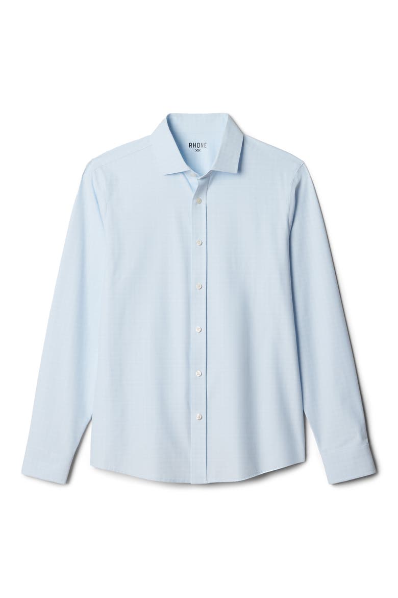 State of Mind Slim Fit Button-Up Shirt, Alternate, color, LIGHT BLUE CHECK