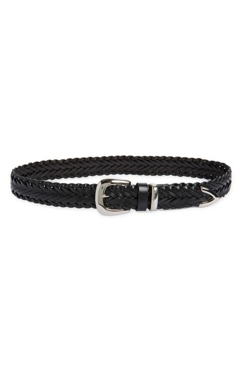 Miley Braided Leather Belt