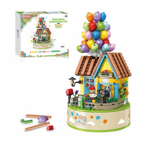 Flying Balloons Building Block Set