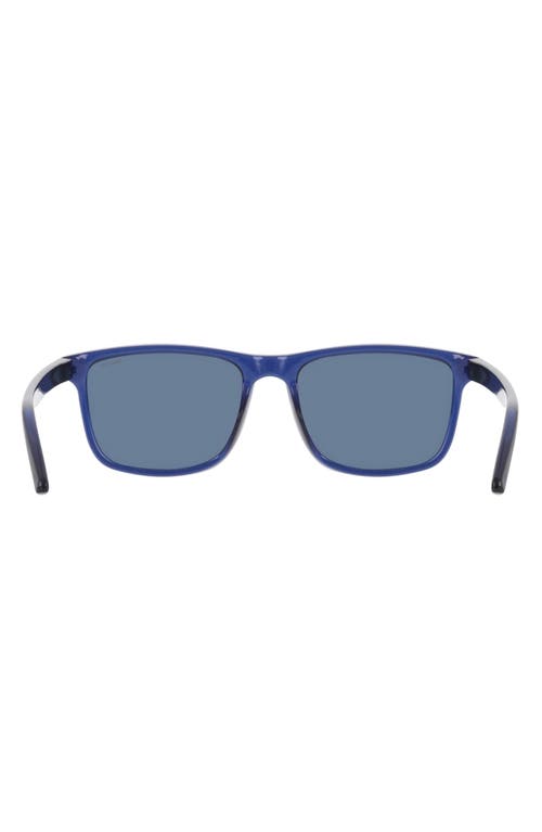 Nike Vital Core 55mm Rectangular Sunglasses In Neutral