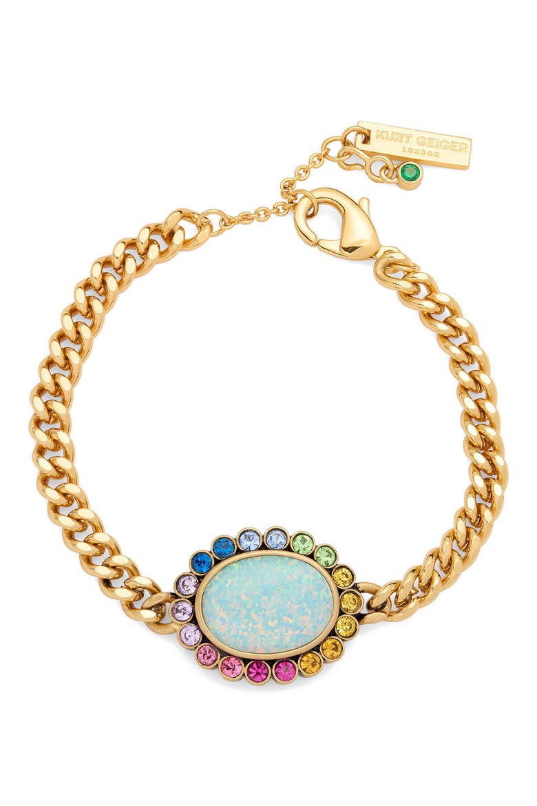 Pendant Chain Bracelet, Main, color, MULTI -