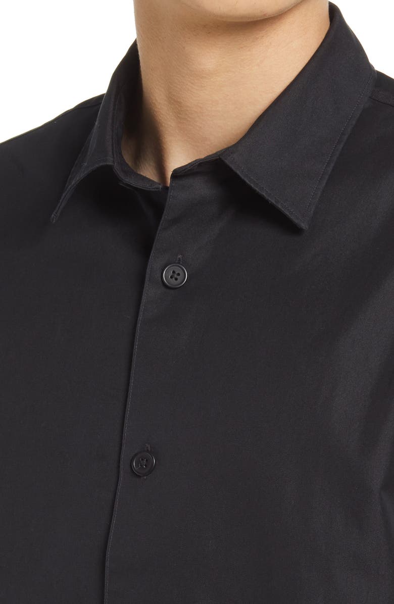 Club Monaco Standard Short Sleeve Button-Up Shirt, Alternate, color, 