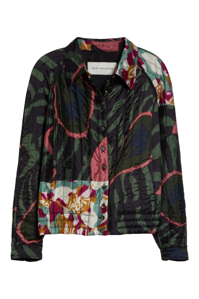 Valoria Quilted Jacket, Main, color, KHAKI