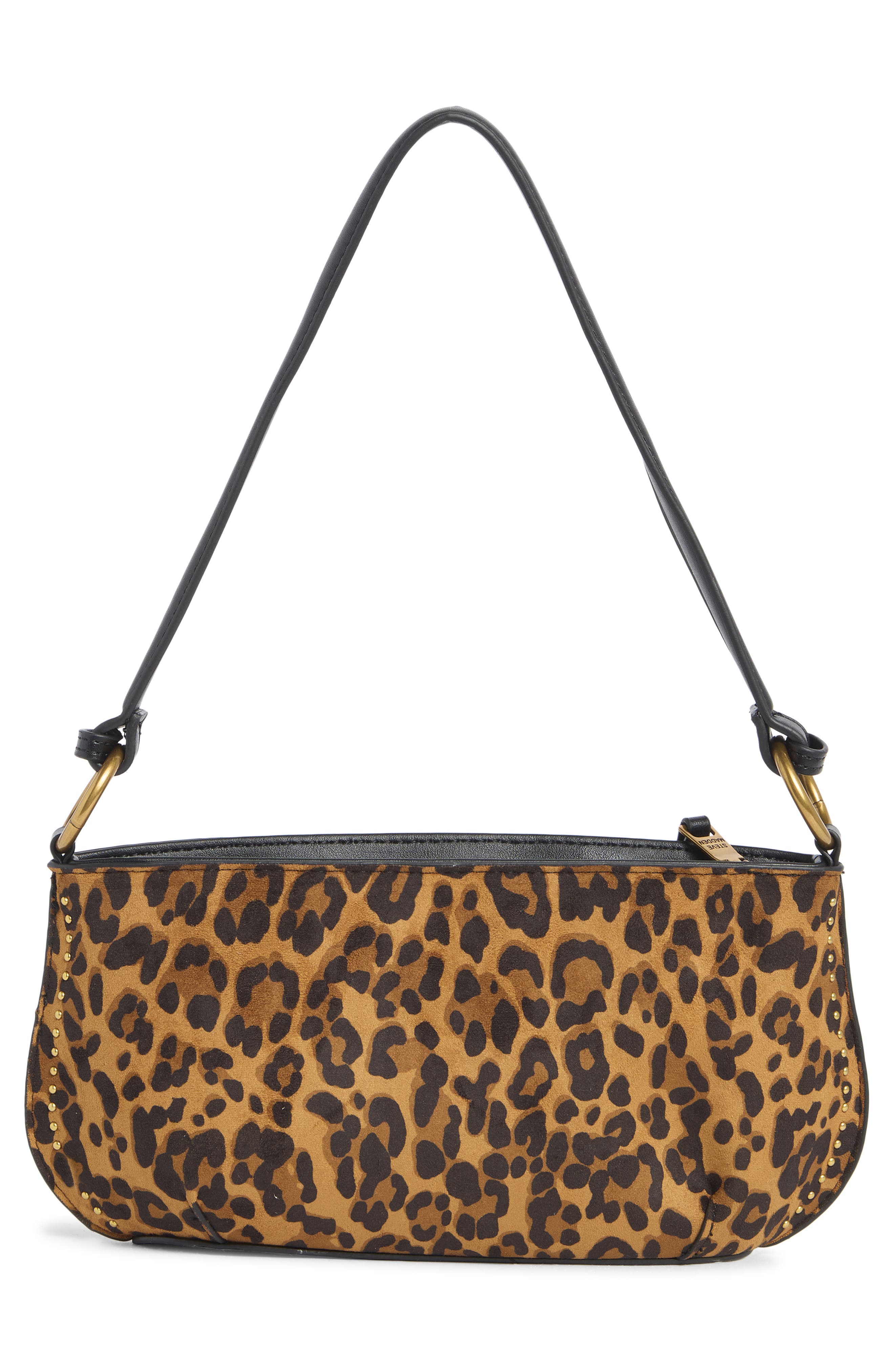 Steve Madden Stud Shoulder Bag, Alternate, color, 