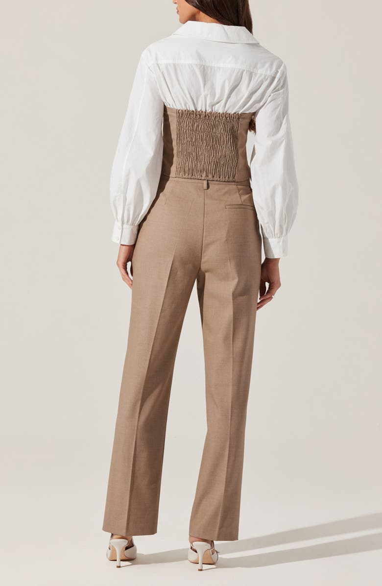 ASTR the Label Brooks Straight Leg Pants, Alternate, color, Taupe