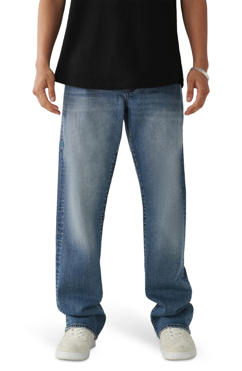 True Religion Brand Jeans Ricky Big T Straight Leg Jeans, Main, color, 