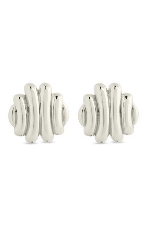 Rudy Textured Stud Earrings