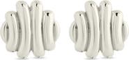 Sterling Forever Rudy Textured Stud Earrings