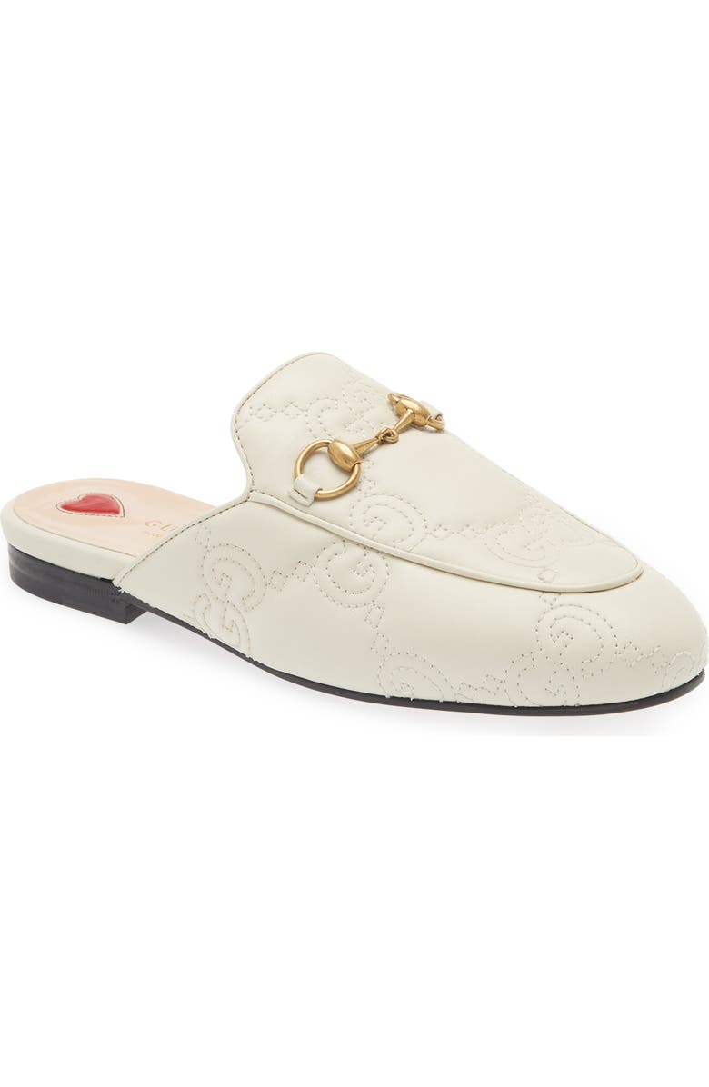 Gucci Princetown Matelassé Loafer Mule, Main, color,
