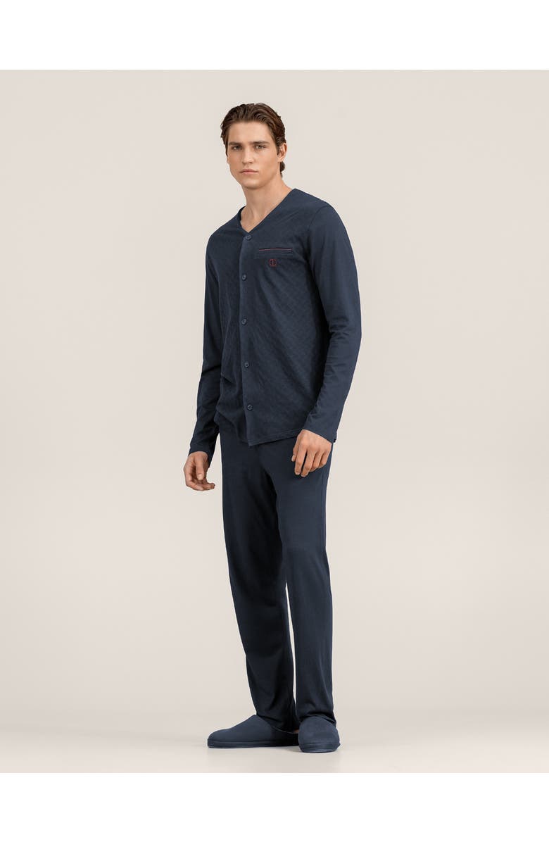 Togas Idman Men
s pajama set, Alternate, color, Blue