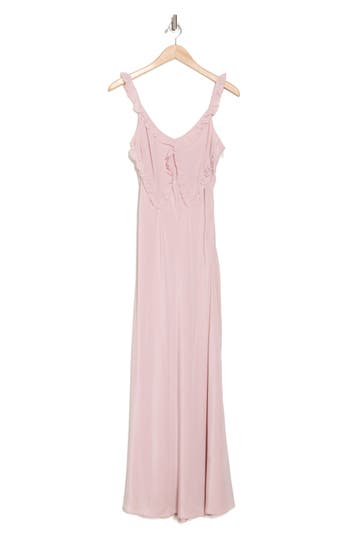 Joie Emer Ruffle Silk Gown