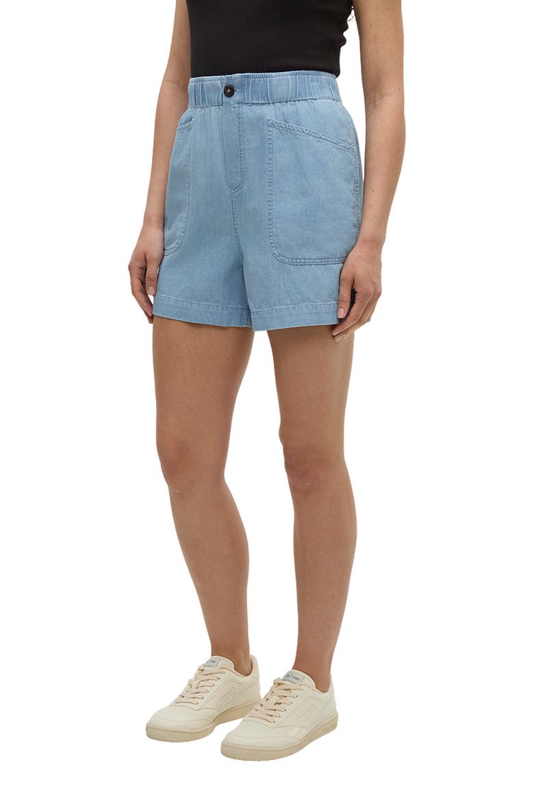 Denim Cascades Short, Main, color, Light Wash