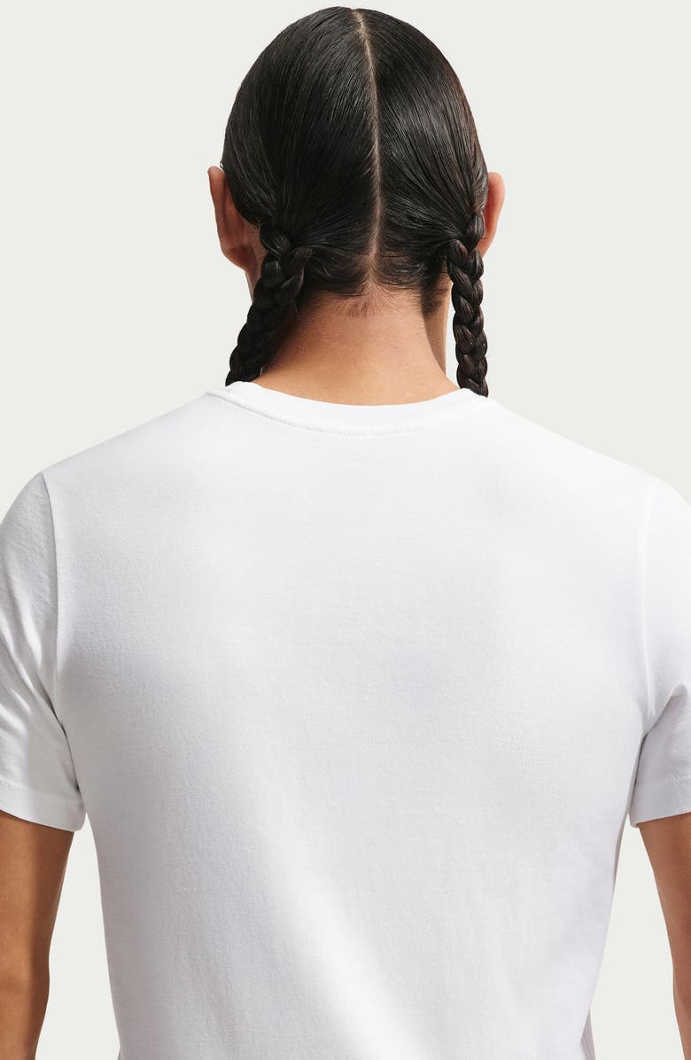 Nike England Crest Cotton Graphic T-Shirt, Alternate, color, White