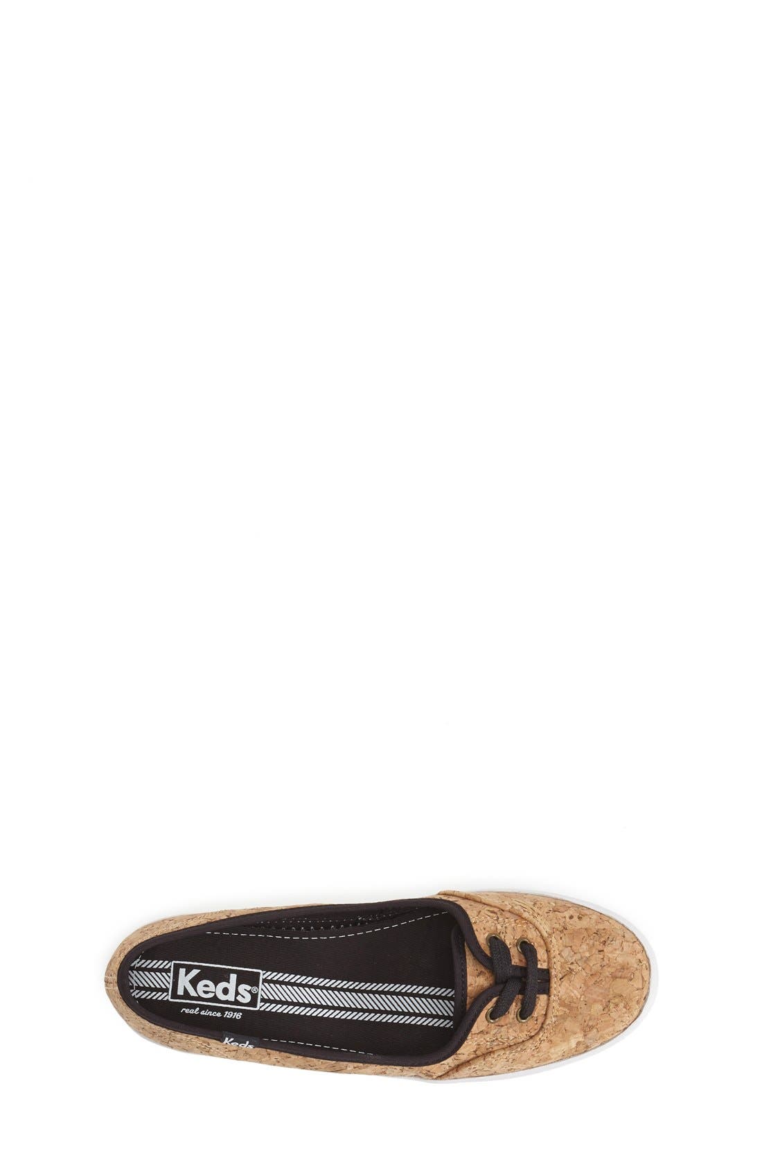 'Teacup' Cork Slip-On, Alternate, color, BLACK