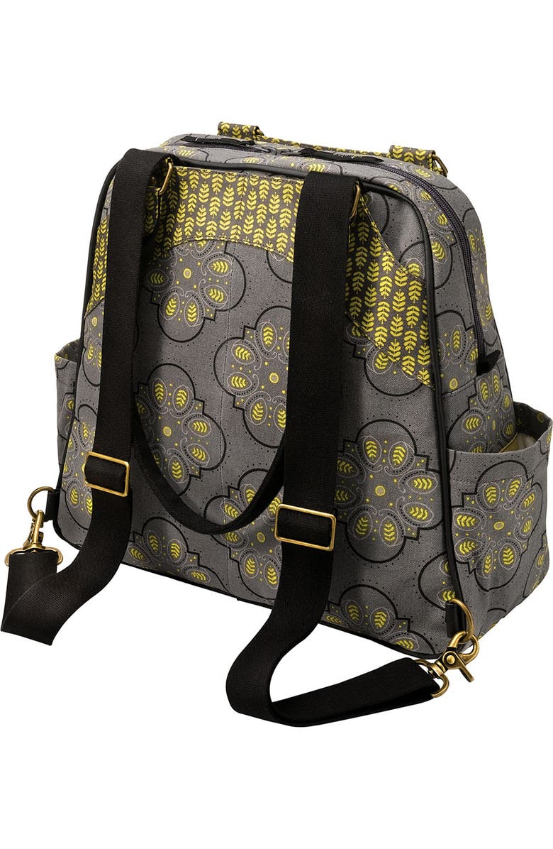 Petunia Pickle Bottom 'Glazed Sashay' Organic Cotton Convertible Diaper Bag/Satchel, Alternate, color,