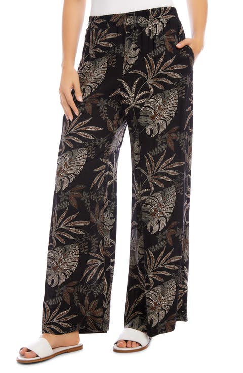 High Waist Wide Leg Pants