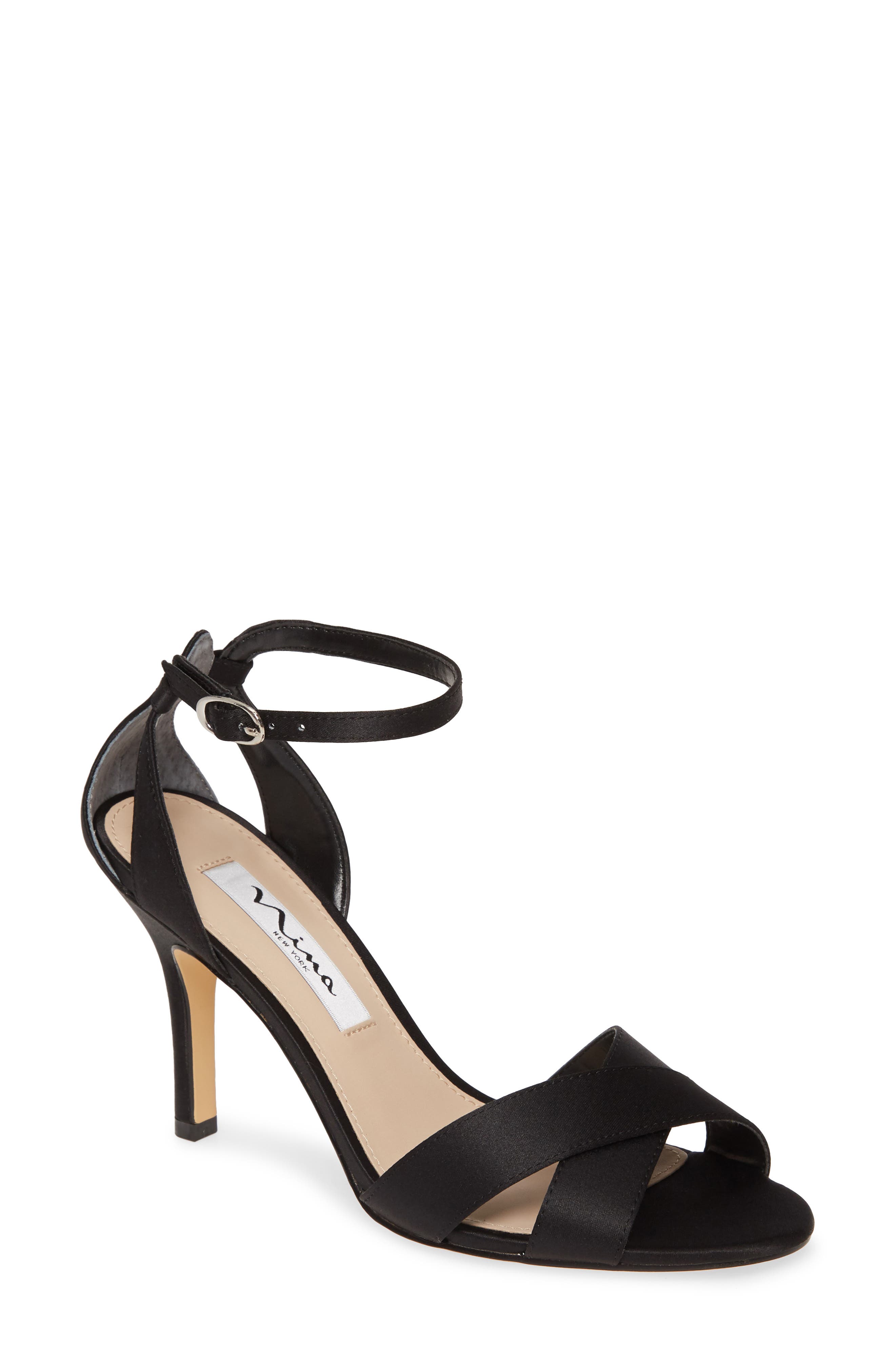 Nina Ankle Strap Sandal, Main, color, 
