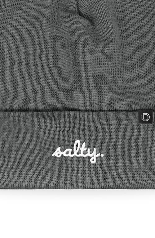 Dalix Salty Beanie Cap In Gray