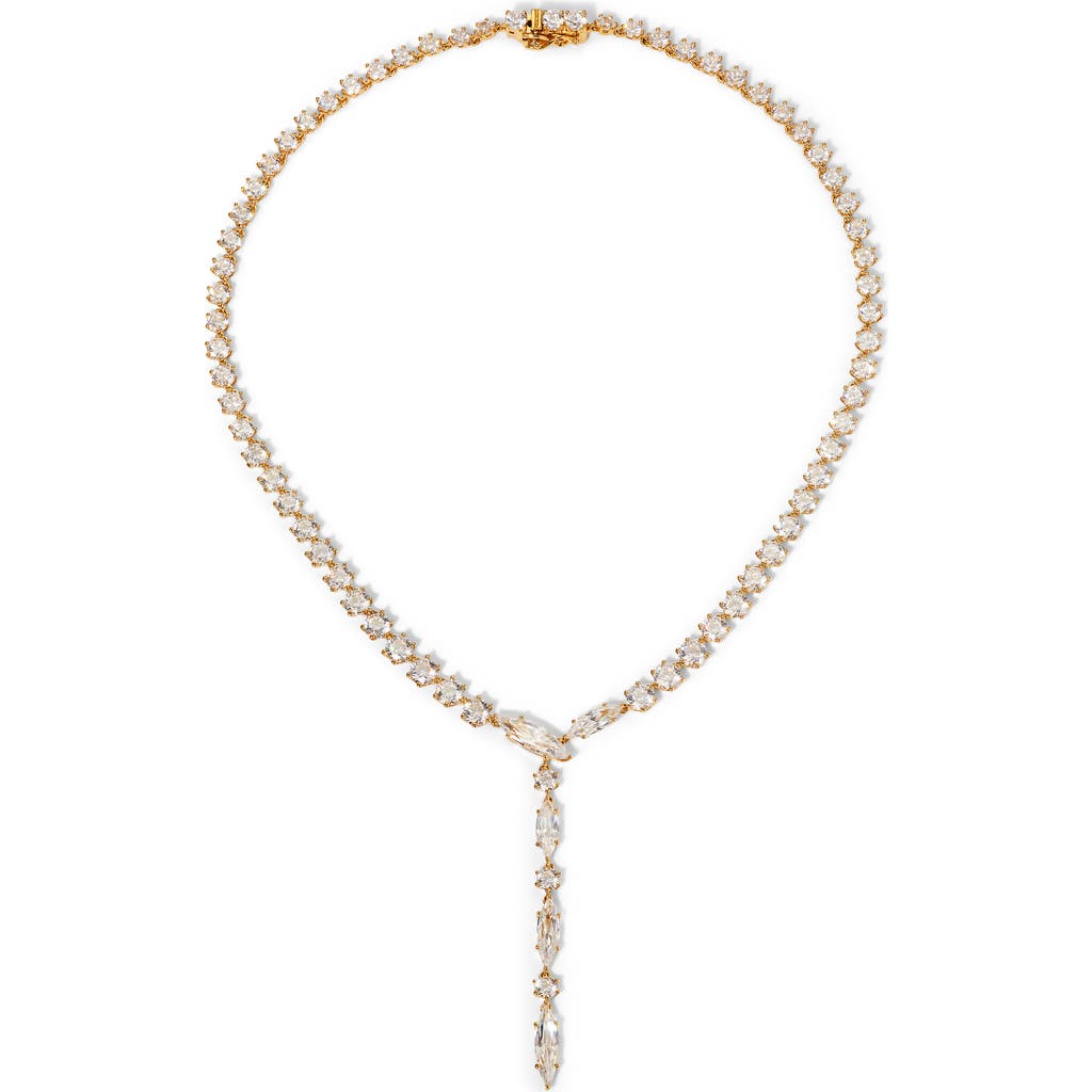 Nadri Beatrix Mixed Cubic Zirconia Y-necklace