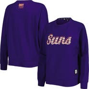 DKNY SPORT Women's DKNY Sport Purple Phoenix Suns Regina Raglan Pullover Sweatshirt