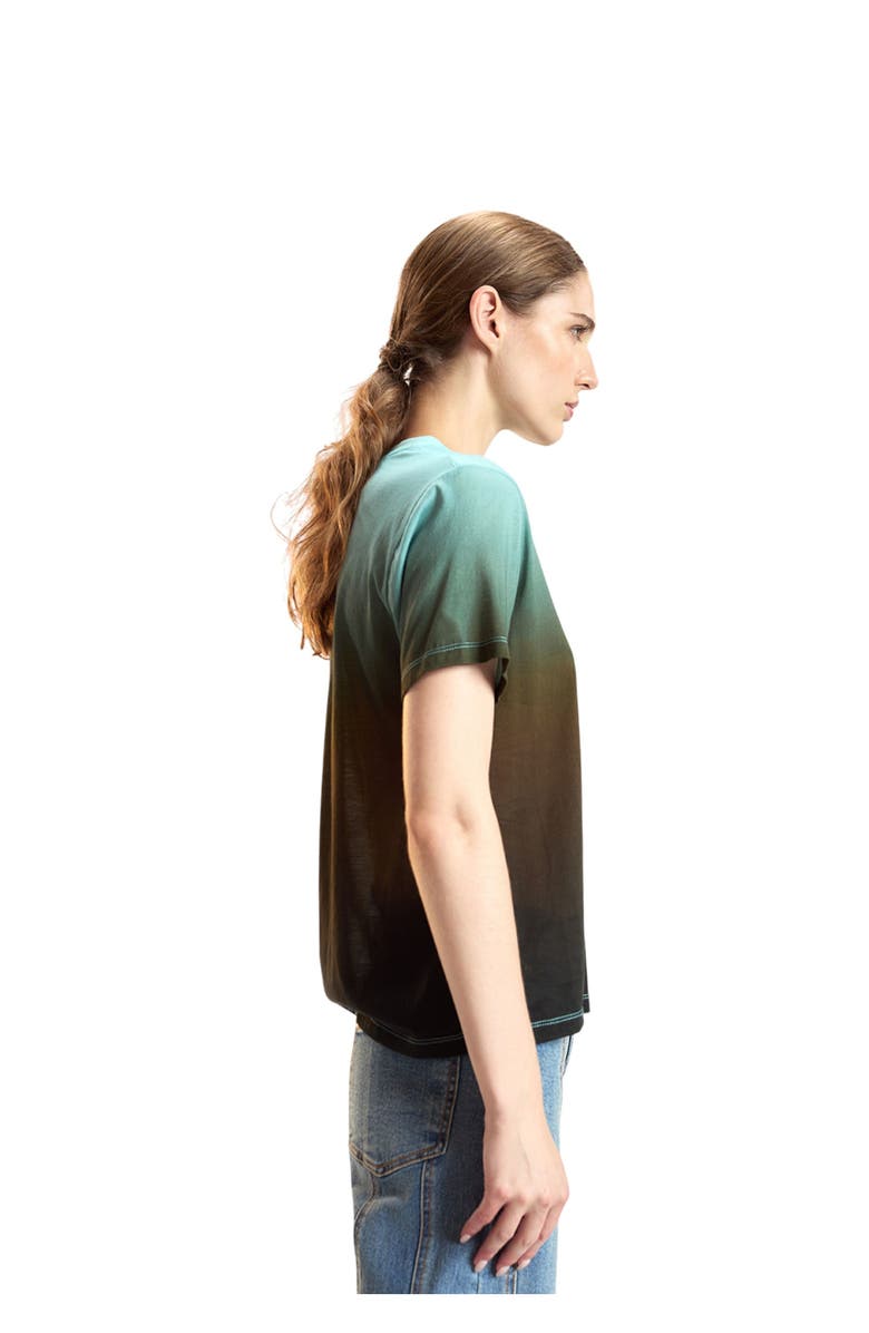 Cynthia Rowley Everyday Tee, Alternate, color, Blue Gradient