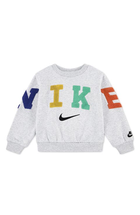 Kids' Club Chenille Fleece Crewneck Sweatshirt (Toddler)