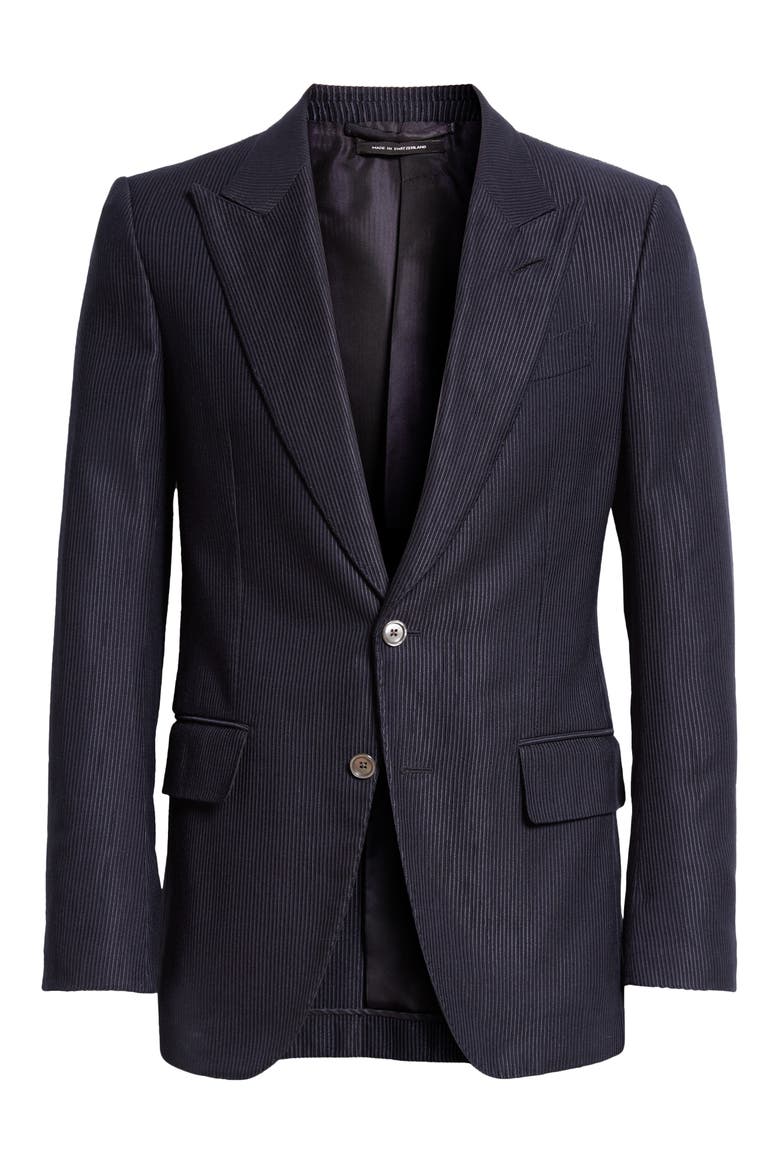 Cannete Cotton & Silk Corduroy Sport Coat, Alternate, color, INK BLUE