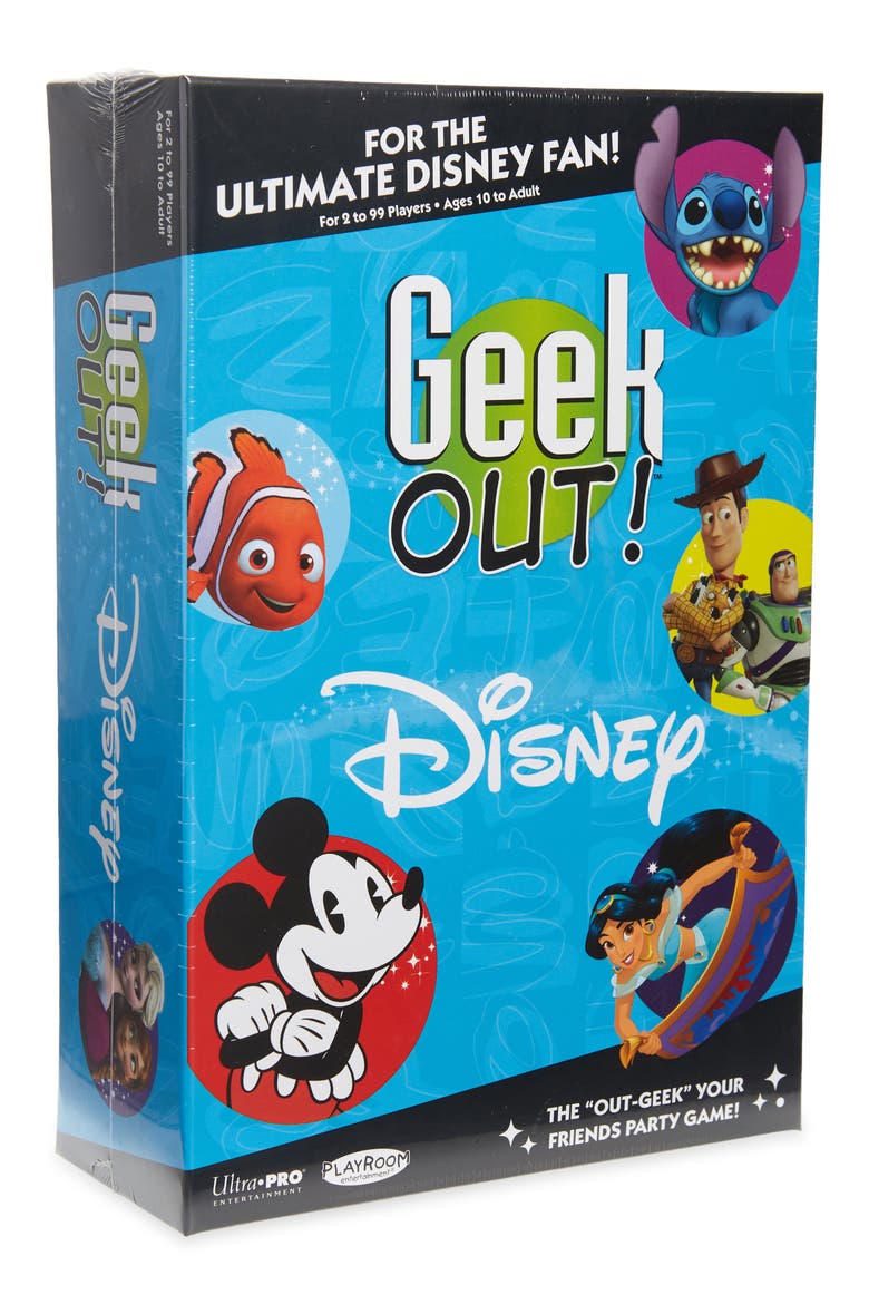 Geek Out Party Game - Disney® Edition, Main, color, BLUE MULTI