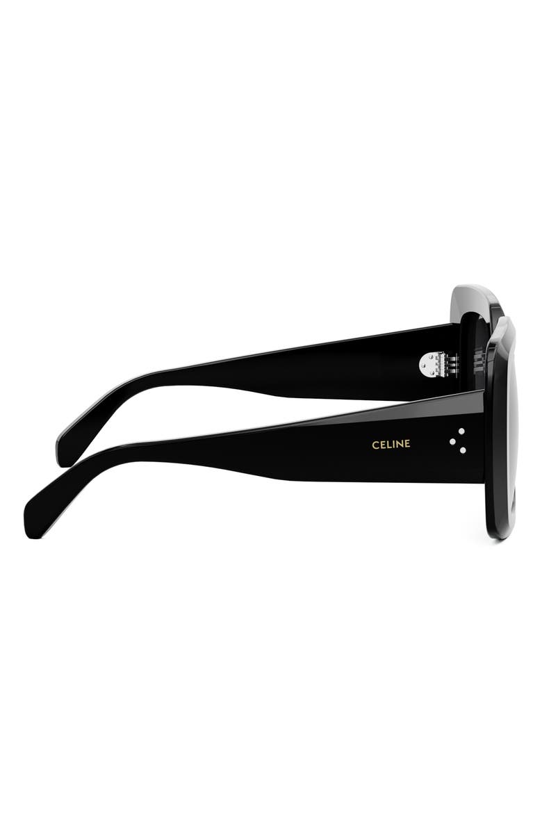 CELINE Bold 3 Dots Square Sunglasses, Alternate, color, 