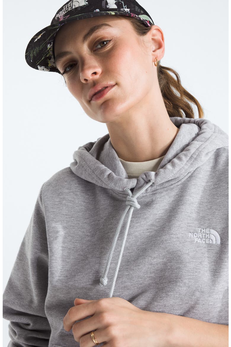 Evolution Simple Dome Hoodie, Alternate, color, TNF PALE GREY HEATHER