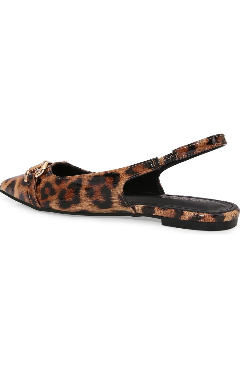 BERNESS Bit Slingback Flat, Alternate, color, Leopard