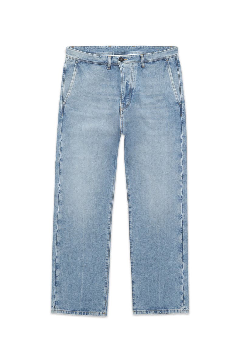 Reno Bleach Wash Denim Trousers, Main, color, D230